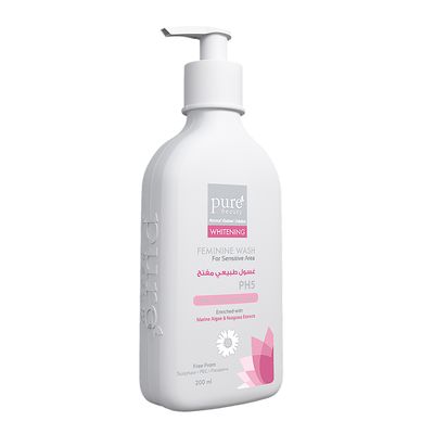 Pure Beauty Feminine Natural Whitening Wash for Sensitive Area - 200ml