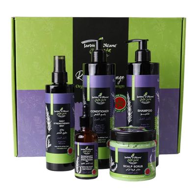 Jardin D'oleane Moroccan Care Set With Rosemary - 5 Pieces