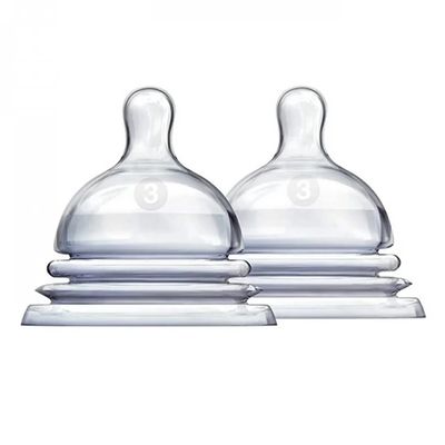 Munchkin Feeding Nipple Natural Flow Stage 3 From 6 Months 2 Pieces