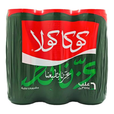Coca Cola Soft Drink  - 355ml × 6
