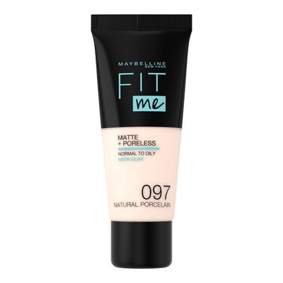 Maybelline Fit Me Matte & Poreless Foundation -  097 Natural Porcelain - 30ml