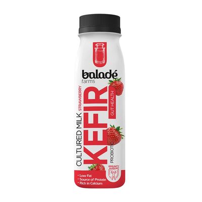 Balade Farms Kefir Probiotic Milk Low Fat Strawberry Flavor - 225ml