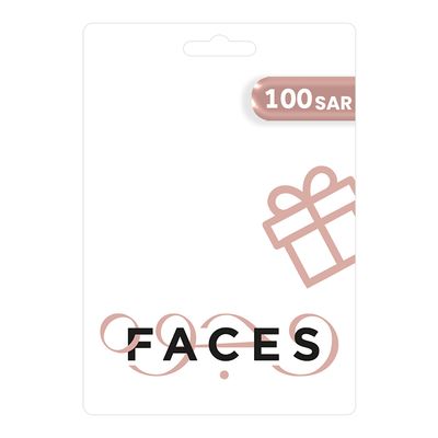 Faces GiftCard 100 SAR
