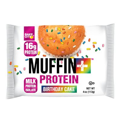 بيك سيتي مافن بروتين نكهة كعكة عيد الميلاد - 113 جرام