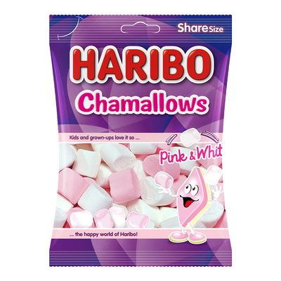 Haribo Marshmallow Pink and White 70 G