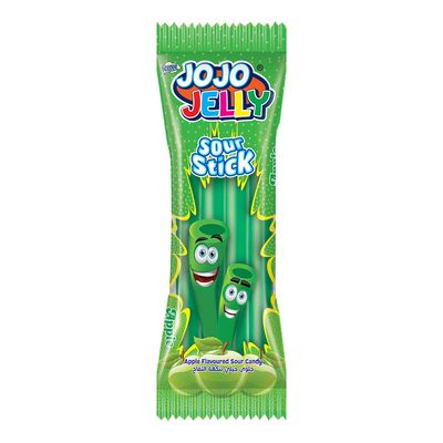 Eviza Jojo Sour Candy Jelly Apple Flavoured Imported 20 G
