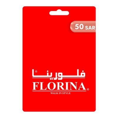 فلورينا بطاقة هدايا 50 ريال