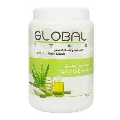 Globalstar Hot Oil Hair Mask Cactus Extract - 1.5L