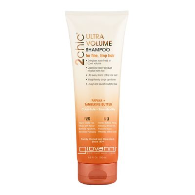 Giovanni 2Chic Ultra-Volume Shampoo With Mandarin And Papaya Butter Extract - 250ml