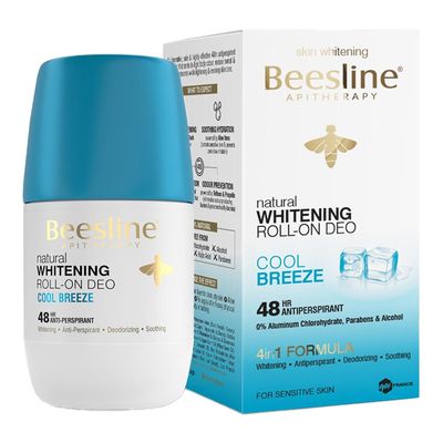 Beesline Whitening Deodorant Roll-On - Cool Breeze - 50ml