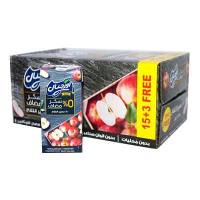 Original Juice Apple Flavored 200 ML × 18 Box