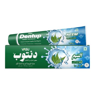 فاسو دنتوب معجون أسنان من الأعشاب بخلاصة النيم - 100 جرام