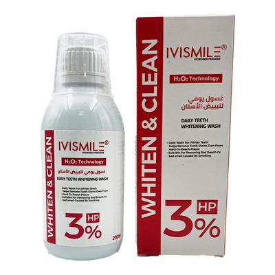 Ivi Smile Daily Teeth Whitening Wash - 200ml