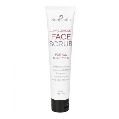 Zionhealth Clay Cleanser Face Scrub - 113g