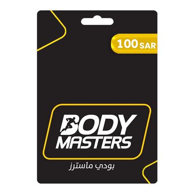 Body Masters GiftCard 100 SAR 