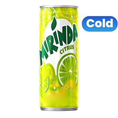 Mirinda Soft Drink Citrus Flavor 240 ML