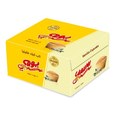 Yaumi Cupcake Vanilla 30 G × 12 