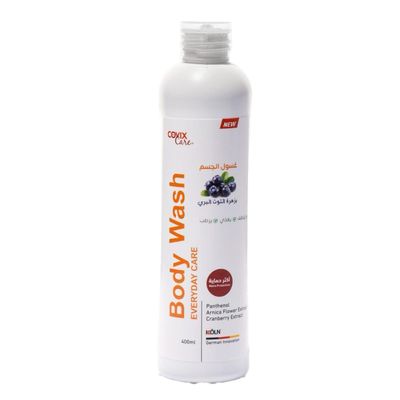 Covix Care Body Wash Everyday Care With Wild Berry Scent - 400ml