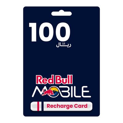 ريد بول موبايل بطاقة شحن 100 ريال