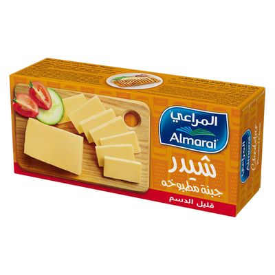 Almarai Cheese Cheddar Processed Low Fat 454 G