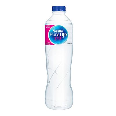 Nestlé Pure Life Drinking Water Bottled 0.6 L