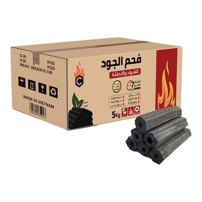 فحم الجود للشواء والتدفئة 5 كج