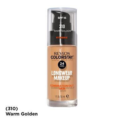 Revlon ColorStay Longwear Makeup for Combination Oily Skin SPF 15 - Warm Golden 310