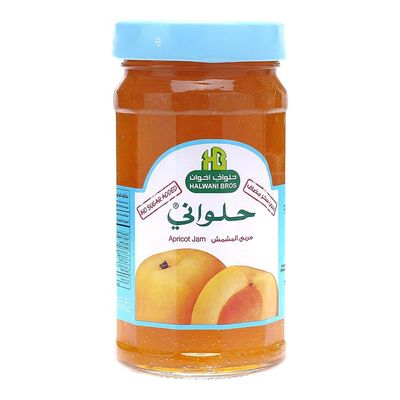 حلواني اخوان مربى مشمش بدون سكر مضاف 400 جرام