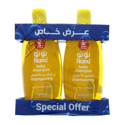 Nunu Baby Shampoo 500 ML × 2