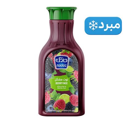 نادك عصير توت مشكل مع فواكه مشكلة بدون سكر مضاف - 1.3 لتر