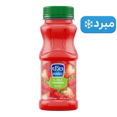 Nadec Nectar Strawberry With Mix Fruit No Added Sugar - 180ml