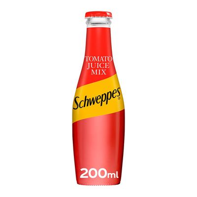 Schweppes Tomato Juice Mix Glass (Imported) - 200ml