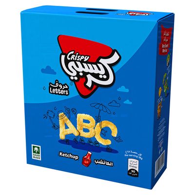 Crispy Chips Letters Ketchup 18 G × 12 Box
