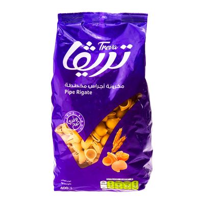 Treva Pasta Pipe Rigati 400 G