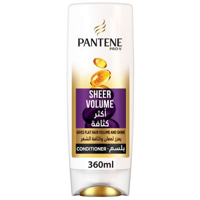 Pantene Conditioner Gives Flat Hair Volume and Shine 360 ML