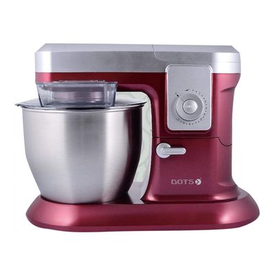 Dots Electric Mixer Red 7L - 600W