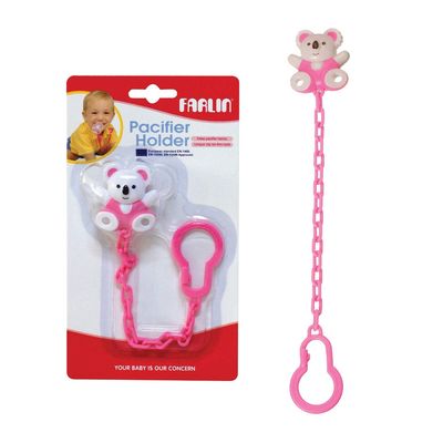 Farlin Baby Pacifier Holder Pink