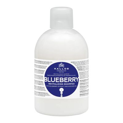 Kallos Revitalizing Shampoo With Blueberry Extract and Avocado Oil - 1000ml