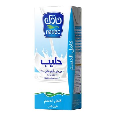 نادك حليب طويل الأجل كامل الدسم 200 مل