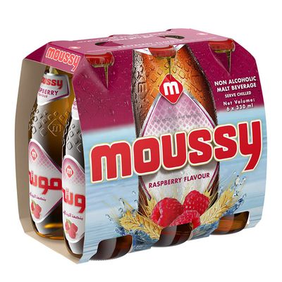 موسي شراب شعير توت بري كرتون 330 مل × 6