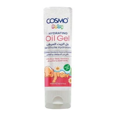 Cosmo Moisturizing Oil Gel With Aloe Vera And Vitamin E - 300 Ml