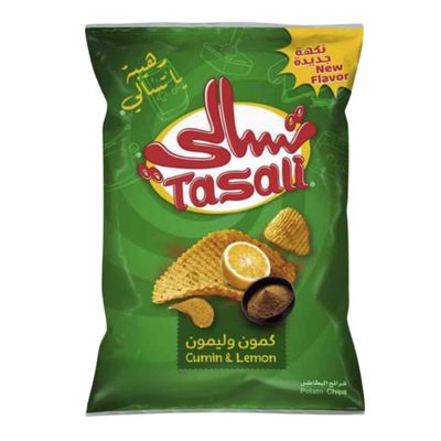 تسالي شرائح بطاطس بنكهة كمون و ليمون - 55 جرام