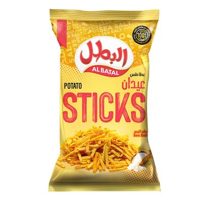 Albatal Potato Sticks Sea Salt Flavor - 80g 