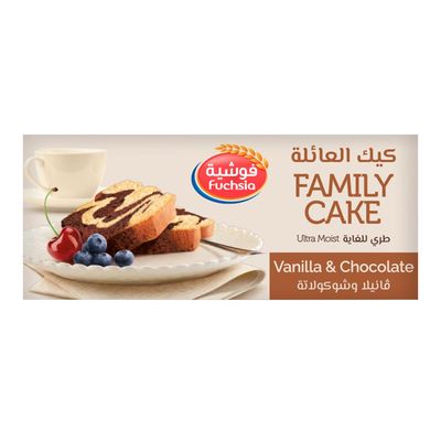 Fuchsia Family Cake With Chocolate And Vanilla 250 G