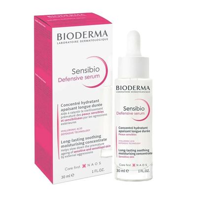 Bioderma Sensibio Defensive Serum Moisturizing Concentrate For Sensitive Skin - 30ml