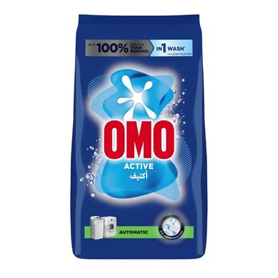 اومو اكتيف مسحوق غسيل ملابس بودرة للغسالات الاوتوماتيك - 7 كيلو
