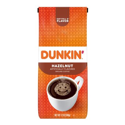 دانكن قهوة مطحونة بنكهة البندق - 340 جرام