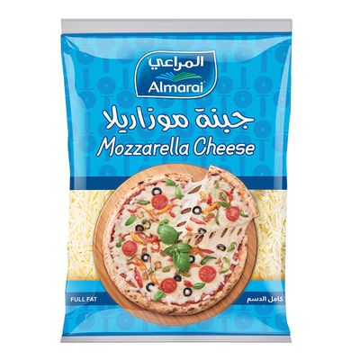 المراعي جبنة مبشورة موزاريلا كاملة الدسم 180 جرام
