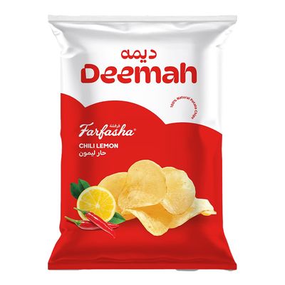 Deemah Farfsha Chili Lemon Potato Chips - 75g