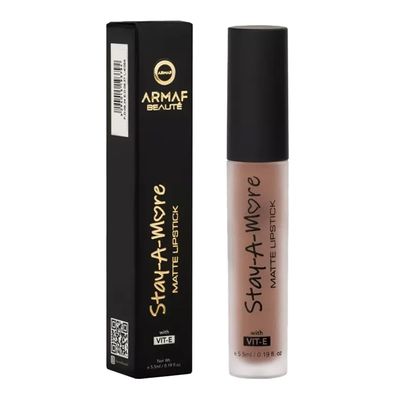 Armaf Beaute Stay-A-More Matte Liquid Lipstick - Fawn 06